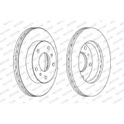 Слика 2 $на Кочионен диск FERODO PREMIER DDF1356