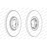 Слика 2 $на Кочионен диск FERODO PREMIER DDF138
