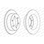 Слика 2 на кочионен диск FERODO PREMIER DDF1400