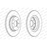 Слика 2 на кочионен диск FERODO PREMIER DDF141