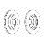 Слика 2 $на Кочионен диск FERODO PREMIER DDF1434C-1