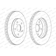 Слика 1 $на Кочионен диск FERODO PREMIER DDF1446C