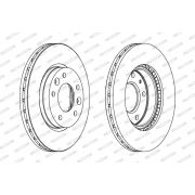 Слика 2 $на Кочионен диск FERODO PREMIER DDF1460