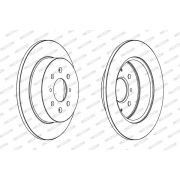Слика 2 $на Кочионен диск FERODO PREMIER DDF1466