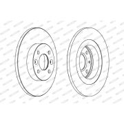 Слика 2 $на Кочионен диск FERODO PREMIER DDF1502
