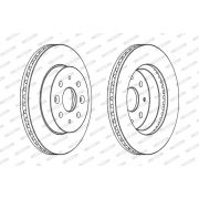 Слика 2 на кочионен диск FERODO PREMIER DDF1542