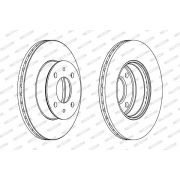 Слика 2 на кочионен диск FERODO PREMIER DDF1632