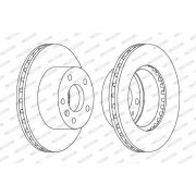 Слика 2 $на Кочионен диск FERODO PREMIER DDF1643