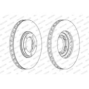 Слика 2 на кочионен диск FERODO PREMIER DDF1658