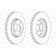 Слика 2 на кочионен диск FERODO PREMIER DDF1663C