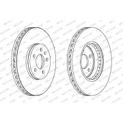 Слика 2 на Кочионен диск FERODO PREMIER DDF1664