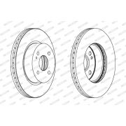 Слика 1 на кочионен диск FERODO PREMIER DDF1738C