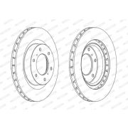 Слика 1 на кочионен диск FERODO PREMIER DDF1757C