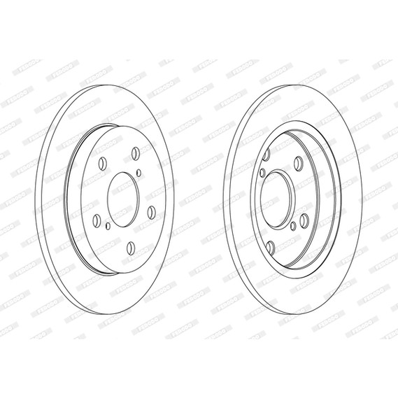 Слика на Кочионен диск FERODO PREMIER DDF1788C