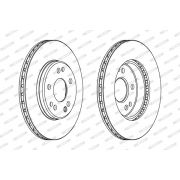 Слика 2 на кочионен диск FERODO PREMIER DDF181