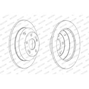 Слика 2 на кочионен диск FERODO PREMIER DDF1873C