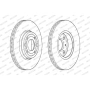 Слика 2 на кочионен диск FERODO PREMIER DDF1977C