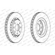 Слика 2 на кочионен диск FERODO PREMIER DDF206