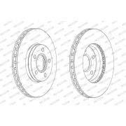 Слика 2 на кочионен диск FERODO PREMIER DDF2062C