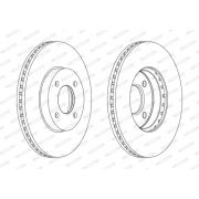 Слика 1 $на Кочионен диск FERODO PREMIER DDF2068C