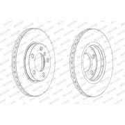 Слика 2 на кочионен диск FERODO PREMIER DDF2122C