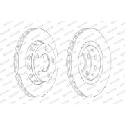 Слика 2 $на Кочионен диск FERODO PREMIER DDF2151C