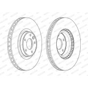 Слика 2 $на Кочионен диск FERODO PREMIER DDF2601C-1