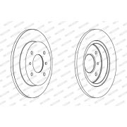 Слика 2 на кочионен диск FERODO PREMIER DDF267