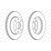 Слика 1 $на Кочионен диск FERODO PREMIER DDF289