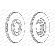 Слика 2 на кочионен диск FERODO PREMIER DDF385