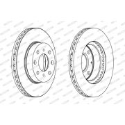 Слика 1 на кочионен диск FERODO PREMIER DDF447C