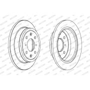 Слика 2 $на Кочионен диск FERODO PREMIER DDF468