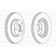 Слика 1 на кочионен диск FERODO PREMIER DDF485C