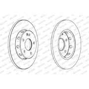 Слика 2 $на Кочионен диск FERODO PREMIER DDF540