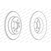 Слика 2 на кочионен диск FERODO PREMIER DDF556