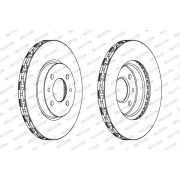 Слика 2 на кочионен диск FERODO PREMIER DDF762