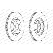 Слика 1 на кочионен диск FERODO PREMIER DDF797