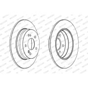 Слика 2 на кочионен диск FERODO PREMIER DDF819