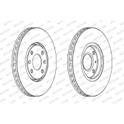 Слика 2 на кочионен диск FERODO PREMIER DDF841