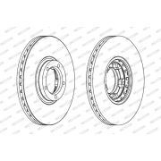 Слика 2 на кочионен диск FERODO PREMIER DDF849