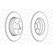 Слика 2 на кочионен диск FERODO PREMIER DDF963