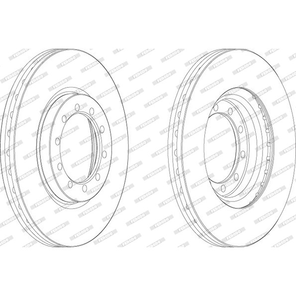 Слика на Кочионен диск FERODO PREMIER FCR182A