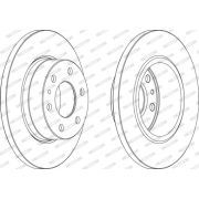 Слика 1 на кочионен диск FERODO PREMIER FCR315A
