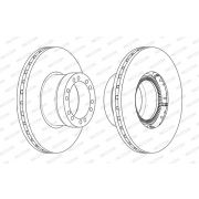 Слика 1 $на Кочионен диск FERODO PREMIER FCR350A