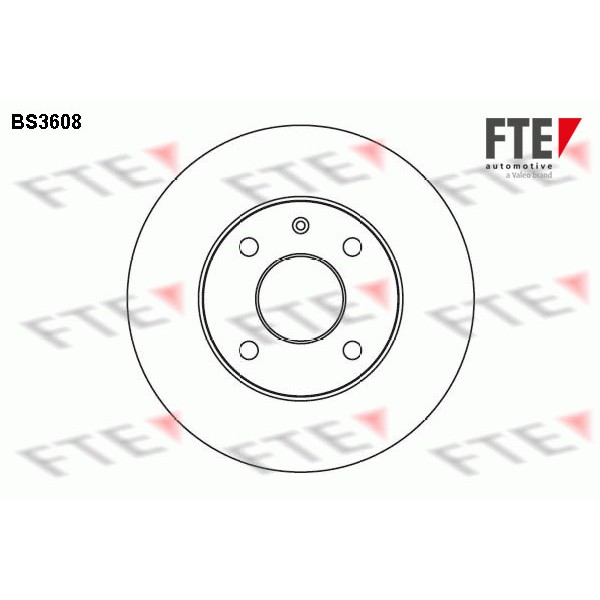 Слика на Кочионен диск FTE BS3608