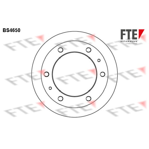 Слика на Кочионен диск FTE BS4650