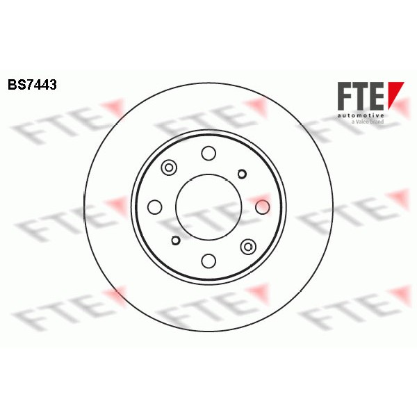 Слика на Кочионен диск FTE BS7443