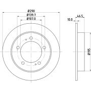 Слика 1 на кочионен диск HELLA PAGID PRO 8DD 355 103-611