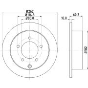 Слика 1 на кочионен диск HELLA PAGID PRO 8DD 355 119-181