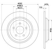 Слика 1 $на Кочионен диск HELLA PAGID PRO 8DD 355 126-571